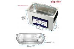 China 200W Heater 1.19 Gallon Benchtop Ultrasonic Bath SUS304 For Gear supplier