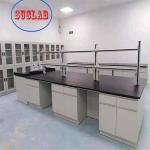 Wholesale Cheap Price Cold Rolled Steel Structure Floor Mounted  Laboratory Workstation Supplier Hong kong for sale