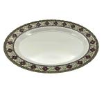 17 Melamine Plate Dinnerware Oval Shape For Household And Restaurant for sale