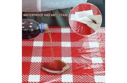China Custom 54x108 LDPE Plastic Disposable Table Cloths supplier