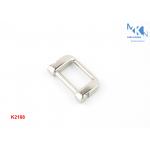 20mm Inner Size D Ring Buckle Retangle Light Nickle Color For Decorative Buckle for sale