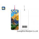 Kids 3D Lenticular Custom Book Marks 0.6mm PET Eco - Friendly Material For Gift for sale