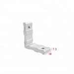L Shape Aluminium Hardware Aluminum Joint Corners For Two-Track slim Sliding Window for sale