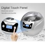 750ml Portable Household Ultrasonic Cleaner With Touch Control Panel for sale