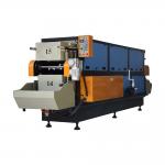 stainless steel metal cookware surface grinding buffing magnetic polishing machine for sale