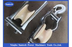 China Swivel Pulley Block Dual Use Conductor Blocks / Stringing Pulley Block In Site supplier