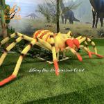 Horrible Simulated Animal Spider in Zoo Park and Educational Events