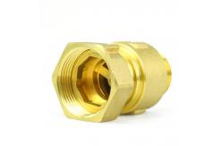 China Single Port One Way  Check Valve Female X Male Anti Air Rotation supplier