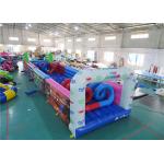 Outdoor Inflatables Obstacle, Inflatable Challenge Course For Party Games for sale