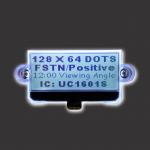 Custom Royal Display Monochrome Cog 128X64 Dots Matrix LCD Display St7565r Positive Graphic LCD Display for sale