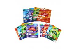 China Customizable Glossy Mylar Weed Bags / Pouch Stand Up Moisture Proof supplier