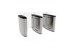 China 0.7s/Person Entrance Control Solutions Sliding Turnstile 50W supplier