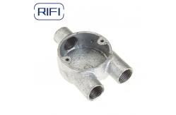 China 20mm 25mm Circular Junction Box Electrical Box For Latest Material Malleable Iron supplier