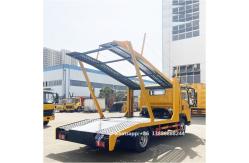 China CNHTC   2 Position Plate Vehicle Transporter    Poletransporter    Car Transporter supplier