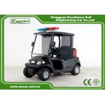 Black 48v 2 Seater Trojan Battery Electric Golf Car With Extinguisher Fire Truck for sale