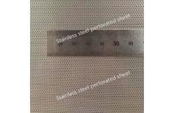 China Duplex 2507 / S32750 Stainless Steel Perforated Sheets For Desulfurization Tower supplier