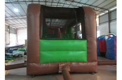 China Lovely Obstacle Course Bounce House , Kids Inflatable Obstacle Course 3 X 9x 3m supplier