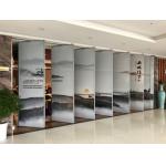 Ballroom Sliding Portable Hall Movable Partition Walls With Landscape Painting for sale