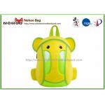 Waterproof Kids Animal Backpack , Personalised Toddler Backpack Elephant Style
