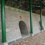 Customized Steel Hoffman Kiln Brick Tunnel Kiln For Cooling Down Zone 1000mm