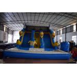 Durable Commercial Inflatable Water Slides For Kids / Inflatable Minion Dry Slide