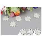 Original Cotton Small Flower Lace Collar Applique With DTM Dyeing for sale