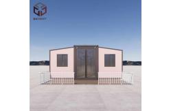 China Double Wing Prefab Container House with Broken Bridge Aluminum Window supplier