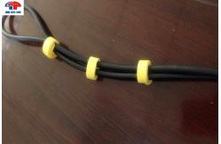 China Custom Shape Wire Belt Hook Loop Cable Ties , Self Locking 100mm cable tie supplier