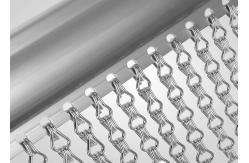China Shiny 12MM Hooks Anodized Aluminium Insect Screen Mesh supplier