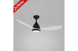 China Support Dimmer 1stshine Plastic Ceiling Fan with Remote Control and Modern Design supplier