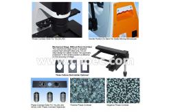 China Trinocular LWD Objective Bright Field Inverted Phase Contrast Microscope 3W LED A19.0205 supplier
