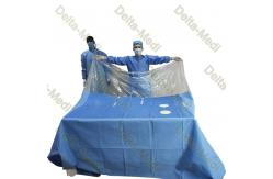 China Reinforced SBPP+PE/SMS/SMMS/SMMMS/SMF Disposable Surgical Drapes Cardiovascular Drape supplier