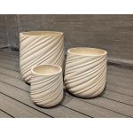 Fiberclay Planter D380*H520 For Charcoal Oven / Warmer / Heater / Barbecue / Camping Burners / Charcoal Oven for sale