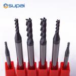 Solid Carbide Tapered End Mills , CNC End Mills For Wood ODM Service for sale