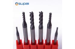China Solid Carbide Tapered End Mills , CNC End Mills For Wood ODM Service supplier