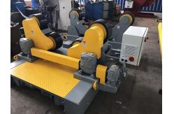 China Self - Aligning Pressure Vessel Pipe Welding Rollers With Motorized Travel supplier