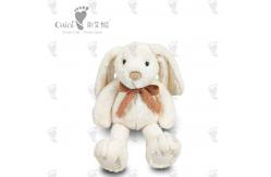 China 22 X 31cm CE Soft Plush Toy White Bunny Soft Toy Planet Friendly supplier