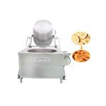 Chicken / Peanut / Snack Finger 63kw Chips Frying Machine for sale