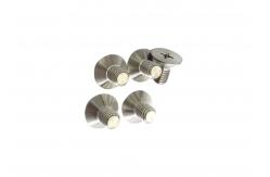 China Customized High Quality Titanium Countersunk Cross Screw Titanium Flat Head Screws supplier