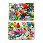 Customize 3d Waterproof Table Place Mat Lenticular Printing Art 0.6mm Pet Plastic For Restaurant for sale