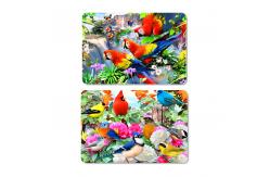China Custom Depth 3D Lenticular Placemats Decoration For Dining Room supplier