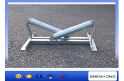 China Steel Cable Pulling Pulley V Shaped Cable Rollers Roller 60mm Diameter supplier