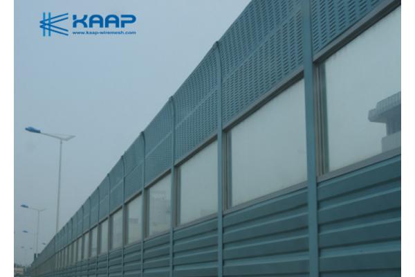 Road Construction Welded Mesh Fencing Noise Reduction Barrier ISO9001 SGS Approval