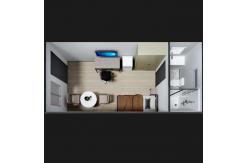 China Readymade Foldable Mobile Container House Quick Assembly Tiny Container Homes supplier