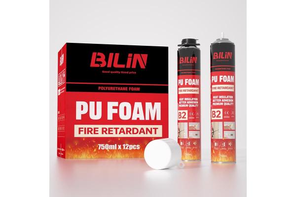 Eco Friendly Fire Retardant PU Foam Waste Sealant Fire Proof Spray Foam