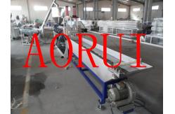 China LDPE Film Plastic Granules Machine , Water Ring Cold Cutting Granulate Extruder supplier