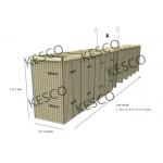 Mil 12 Hesco Barriers For Flood Control And Military Fortifications for sale
