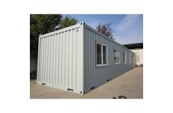China Fireproof Grade A Steel Prefab Folding House 20ft 40ft supplier