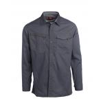 Flap Suit Anti Static Fabric Gray Jacket Work Clothes for sale