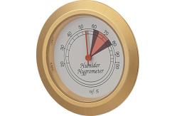 China Tobacco Cigar Hygrometer 37.8mm Diameter Round Shape For Humidors Smoking supplier